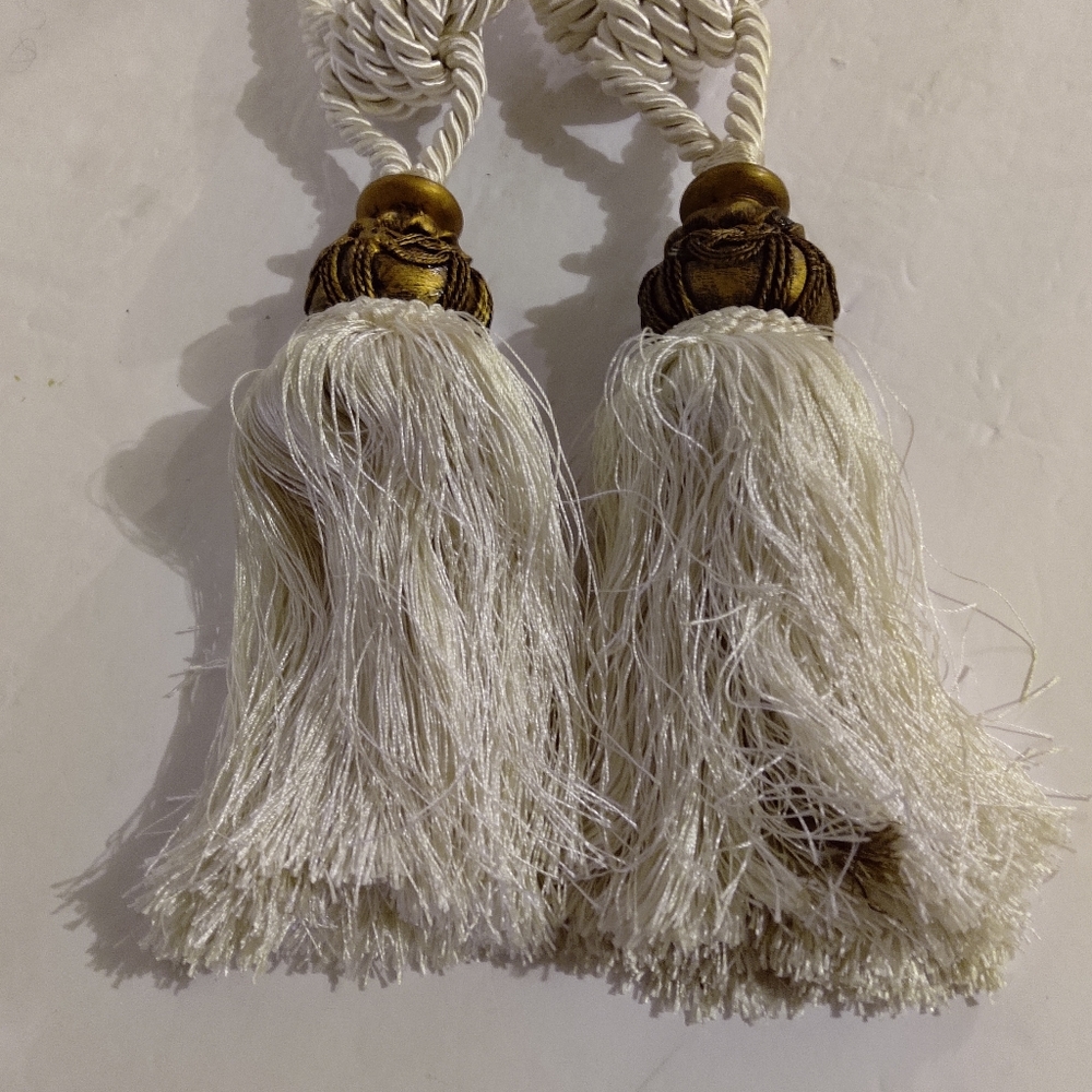 One Pair of Ex - Large Curtain Tapestry Belt Rope, Loop, Decoration Acce…